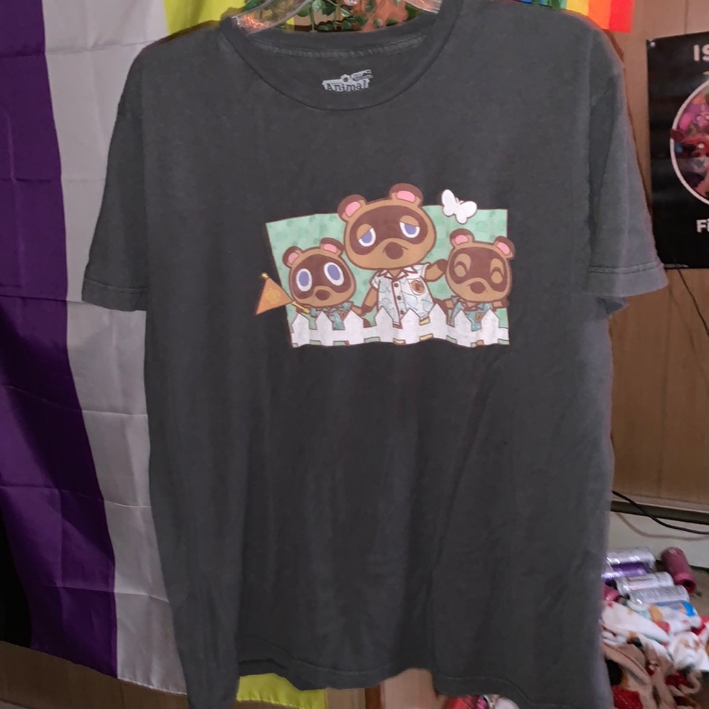 Animal Crossing Tom Nook shirt